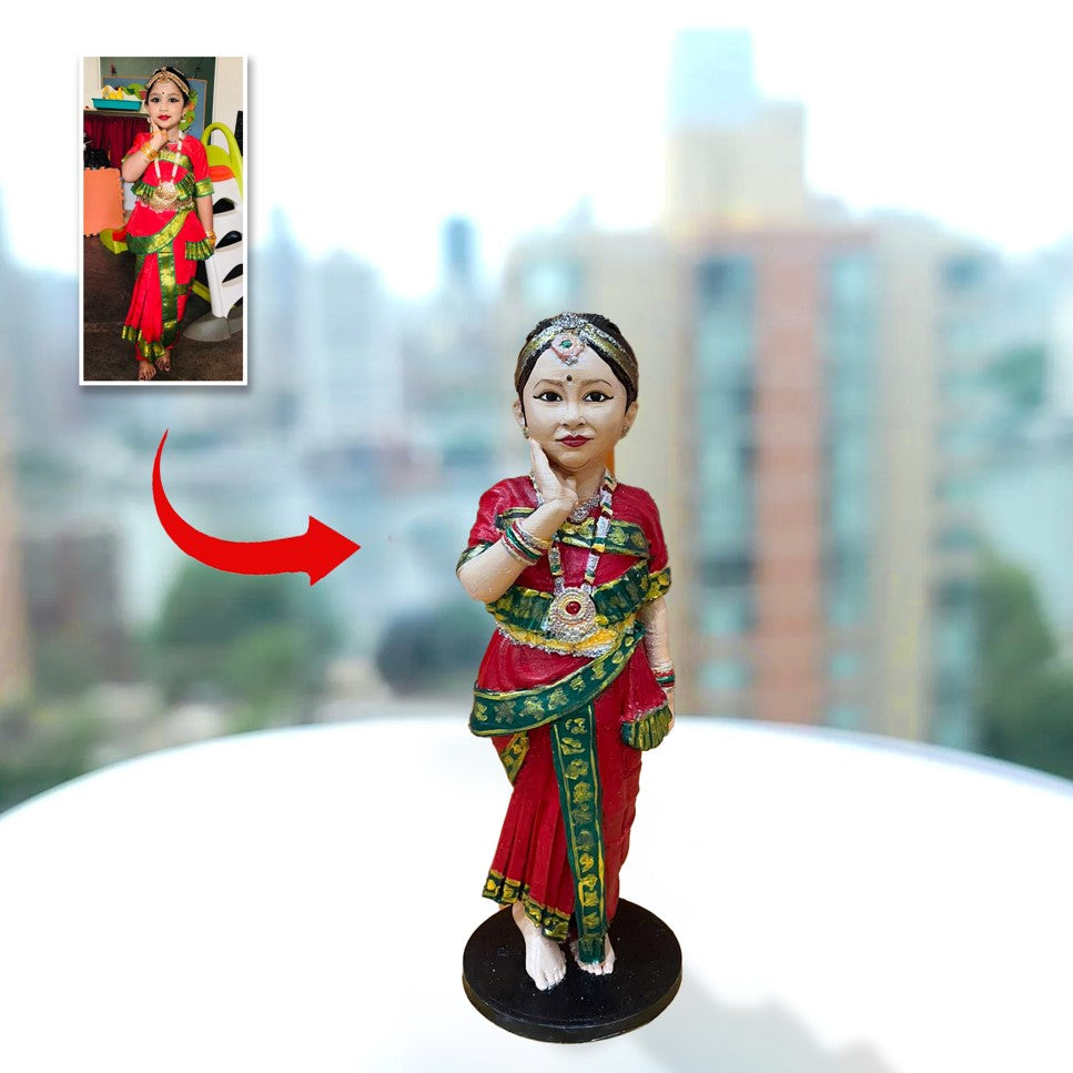 3d miniature statue for women